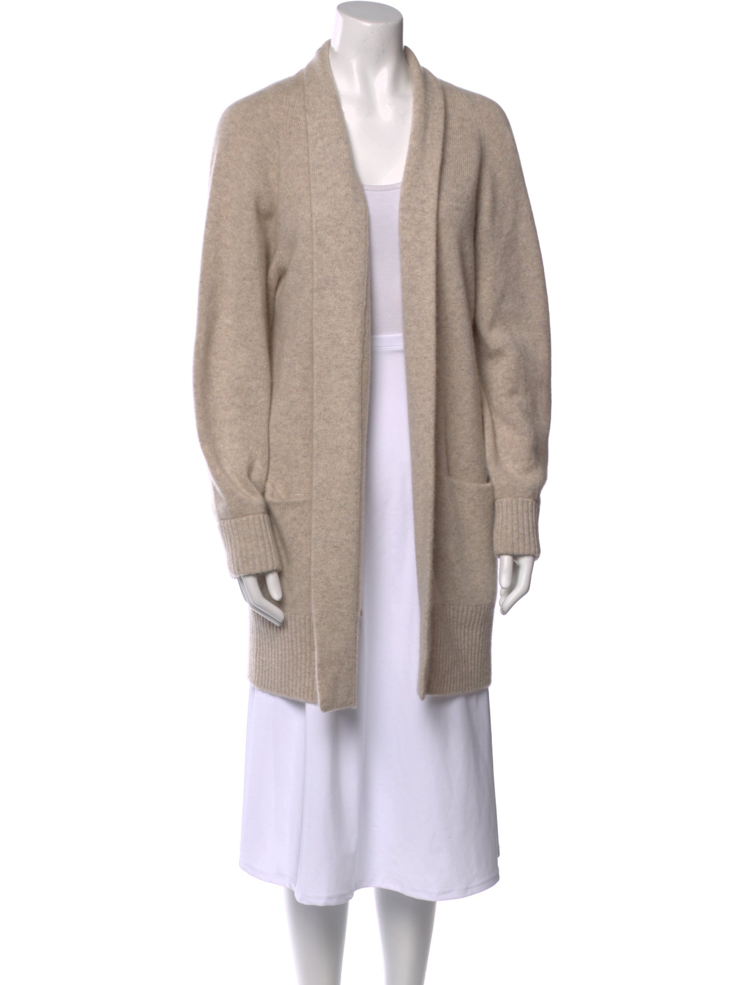 Vince Cashmere Open Front Sweater