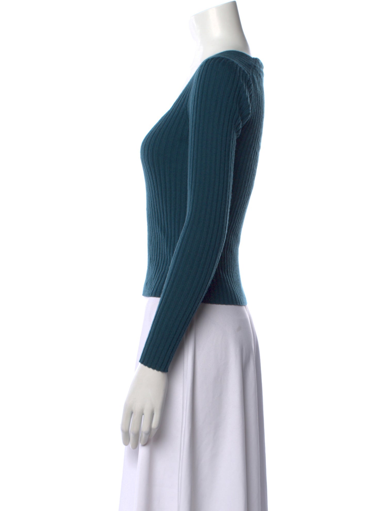 Vince Wool Square Neckline Sweater
