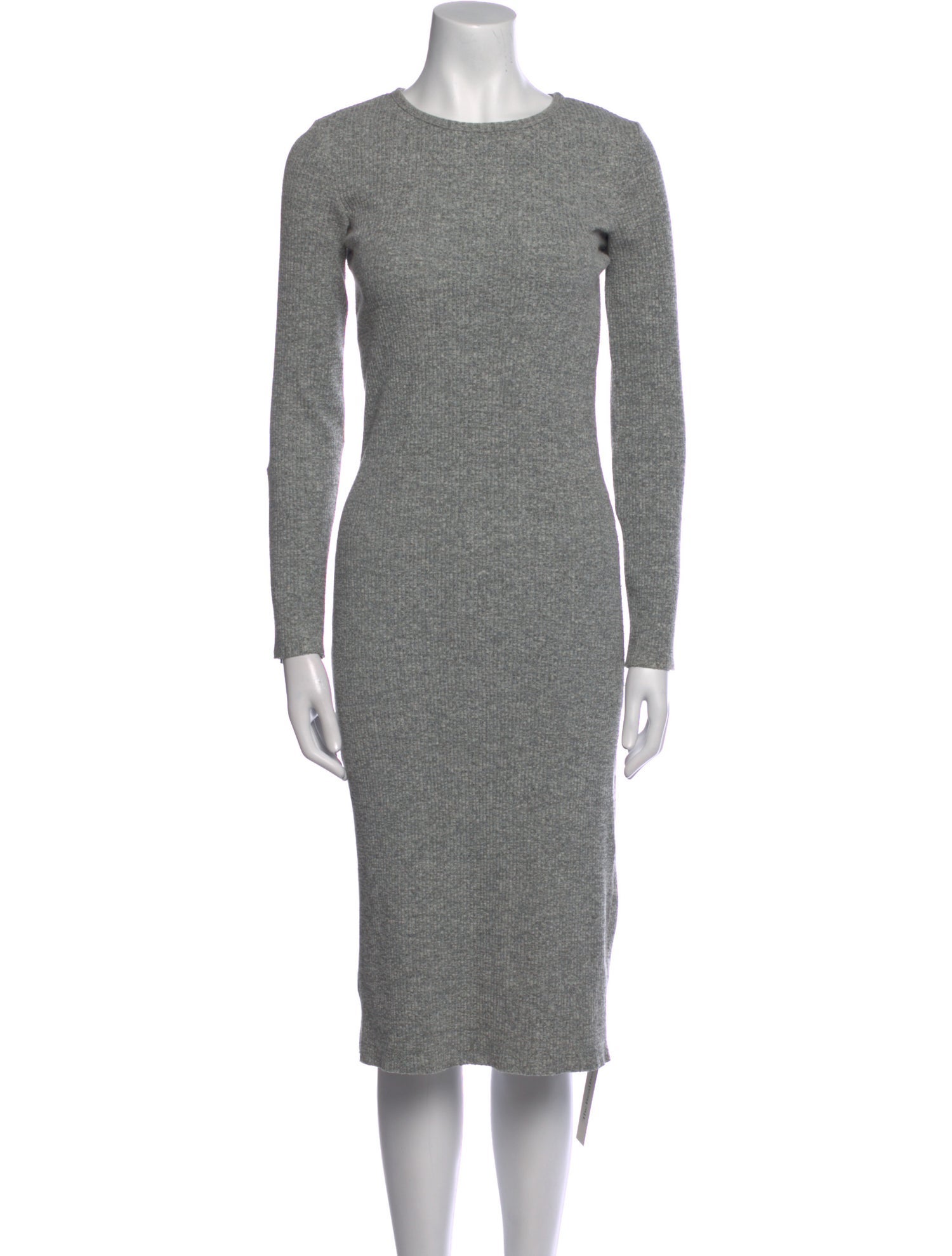 Vince Bateau Neckline Midi Length Dress