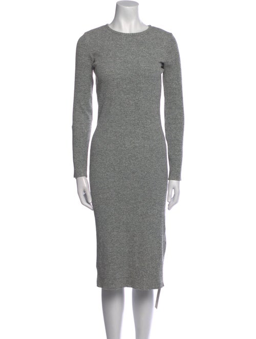 Vince Bateau Neckline Midi Length Dress