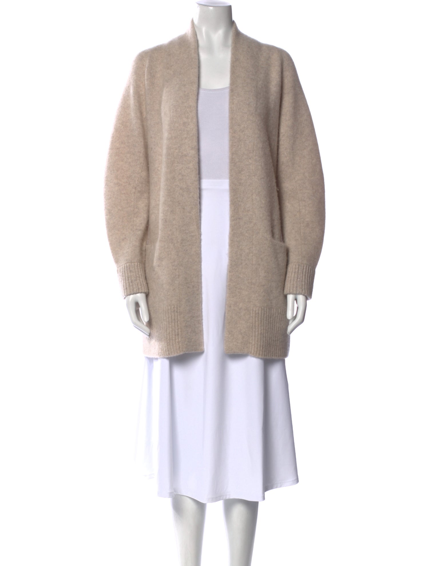 Vince Cashmere Open Front Sweater