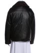 Vince Leather Down Jacket