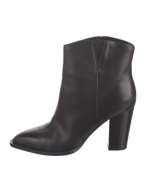 Vince Leather Western Boots