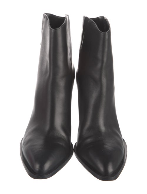 Vince Leather Western Boots