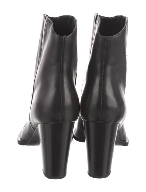 Vince Leather Western Boots