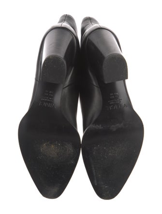 Vince Leather Western Boots