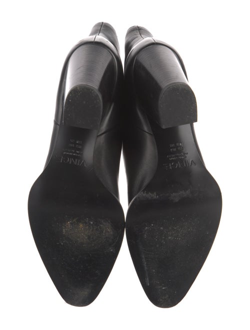 Vince Leather Western Boots