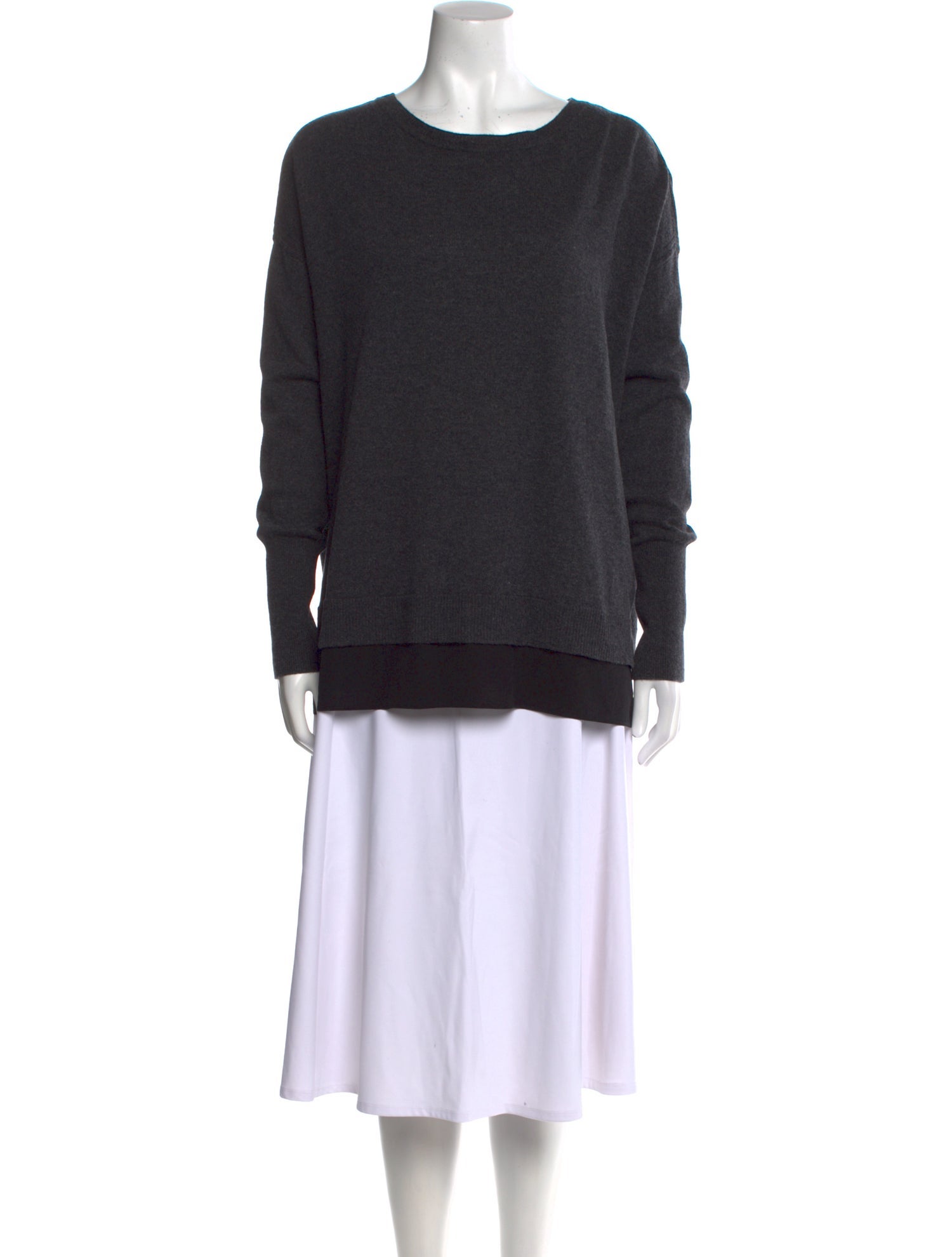 Vince Wool Scoop Neck Sweater