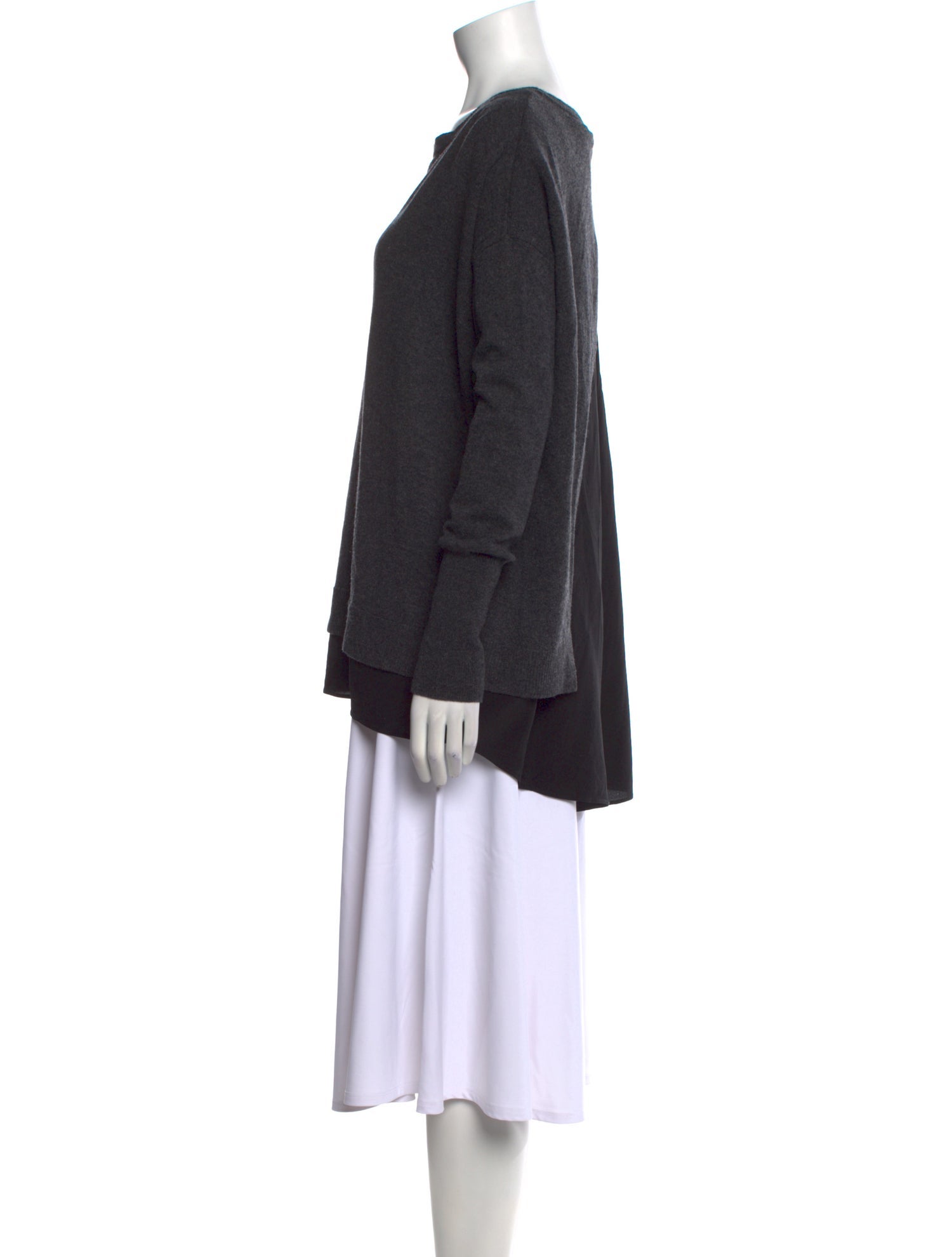 Vince Wool Scoop Neck Sweater