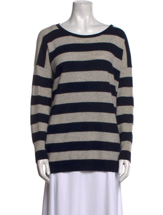 Vince Cashmere Striped Sweater