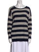 Vince Cashmere Striped Sweater