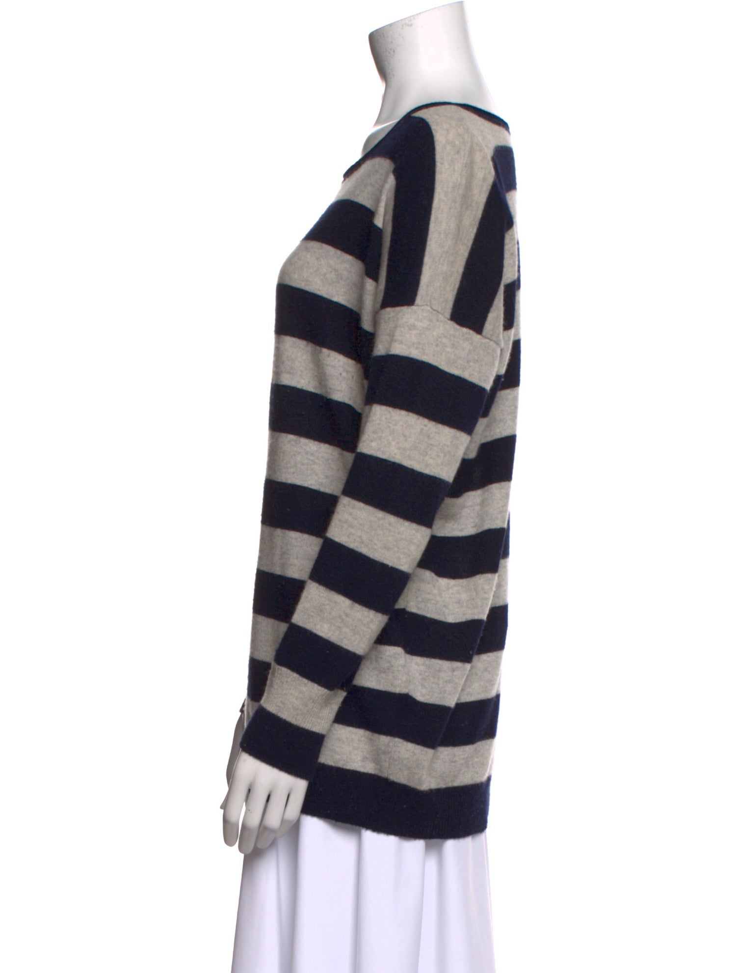 Vince Cashmere Striped Sweater