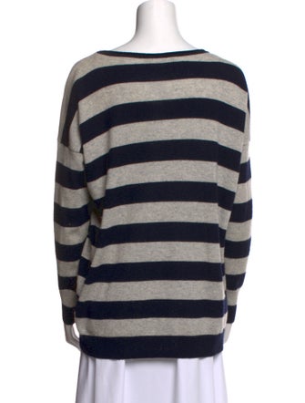 Vince Cashmere Striped Sweater