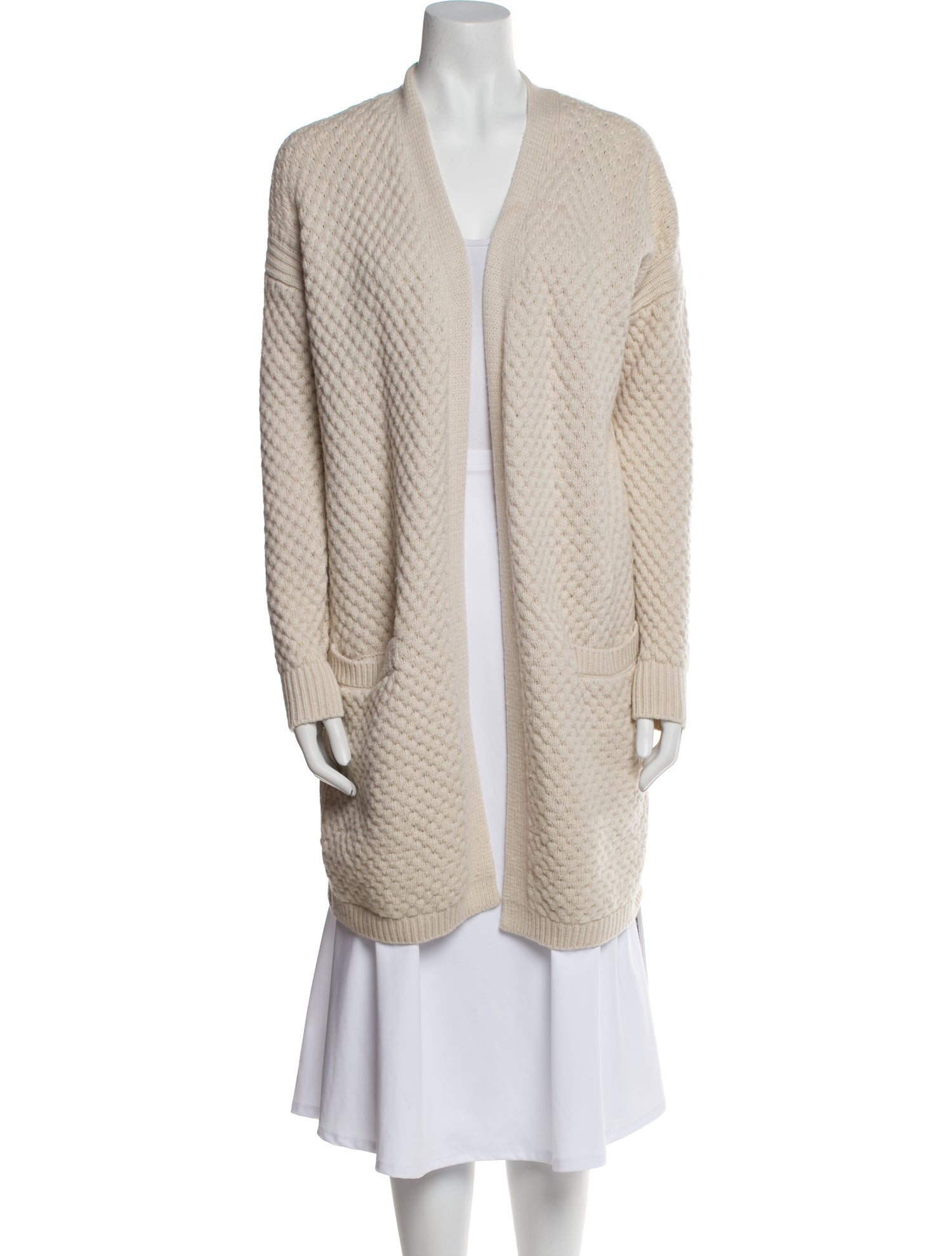 Vince Wool Open Front Sweater