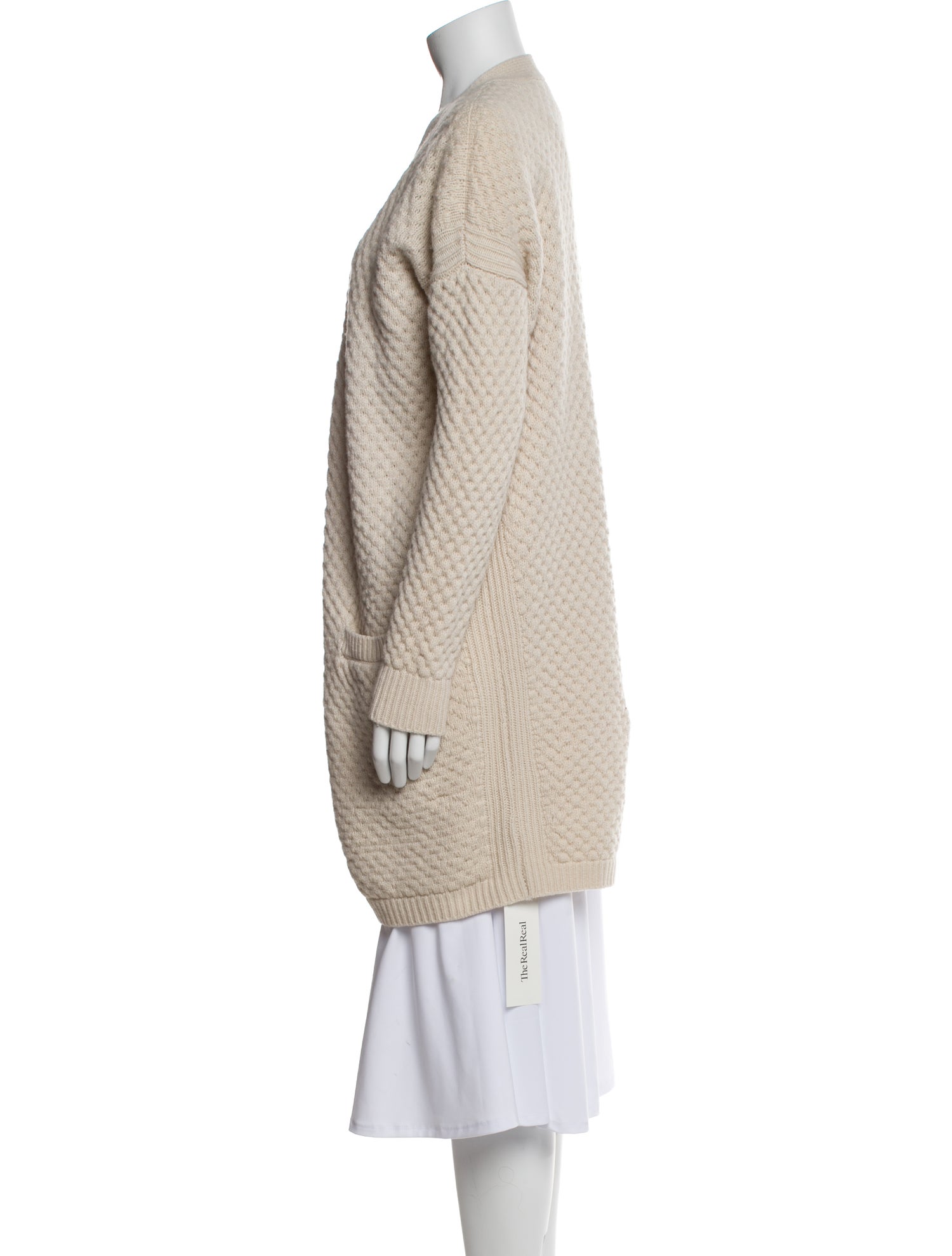 Vince Wool Open Front Sweater