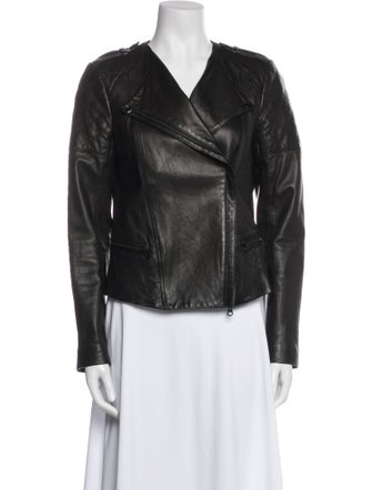 Vince Leather Biker Jacket