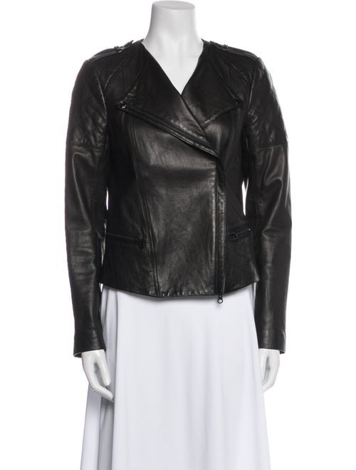 Vince Leather Biker Jacket