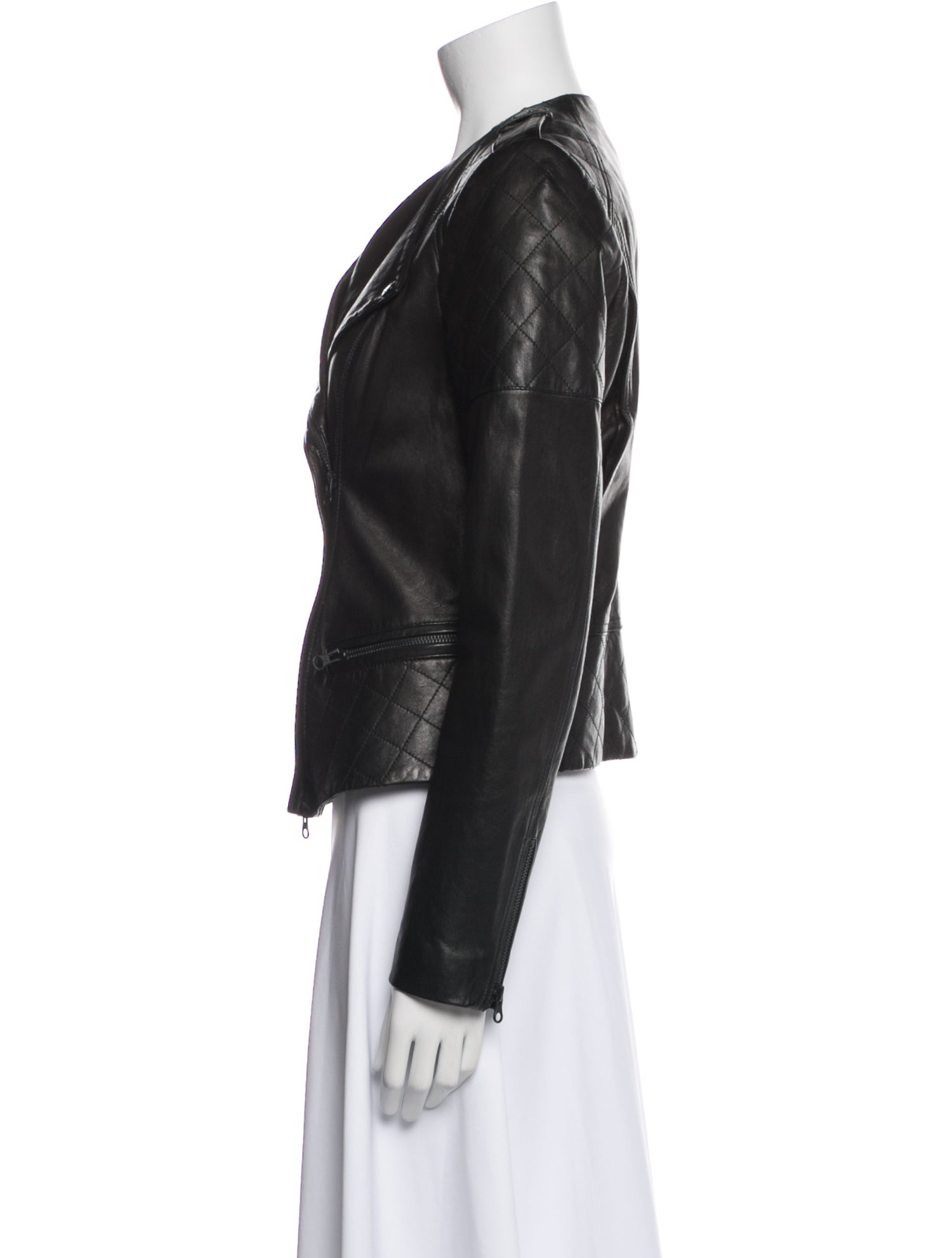 Vince Leather Biker Jacket