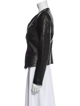 Vince Leather Biker Jacket