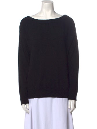 Vince Cashmere Bateau Neckline Sweater