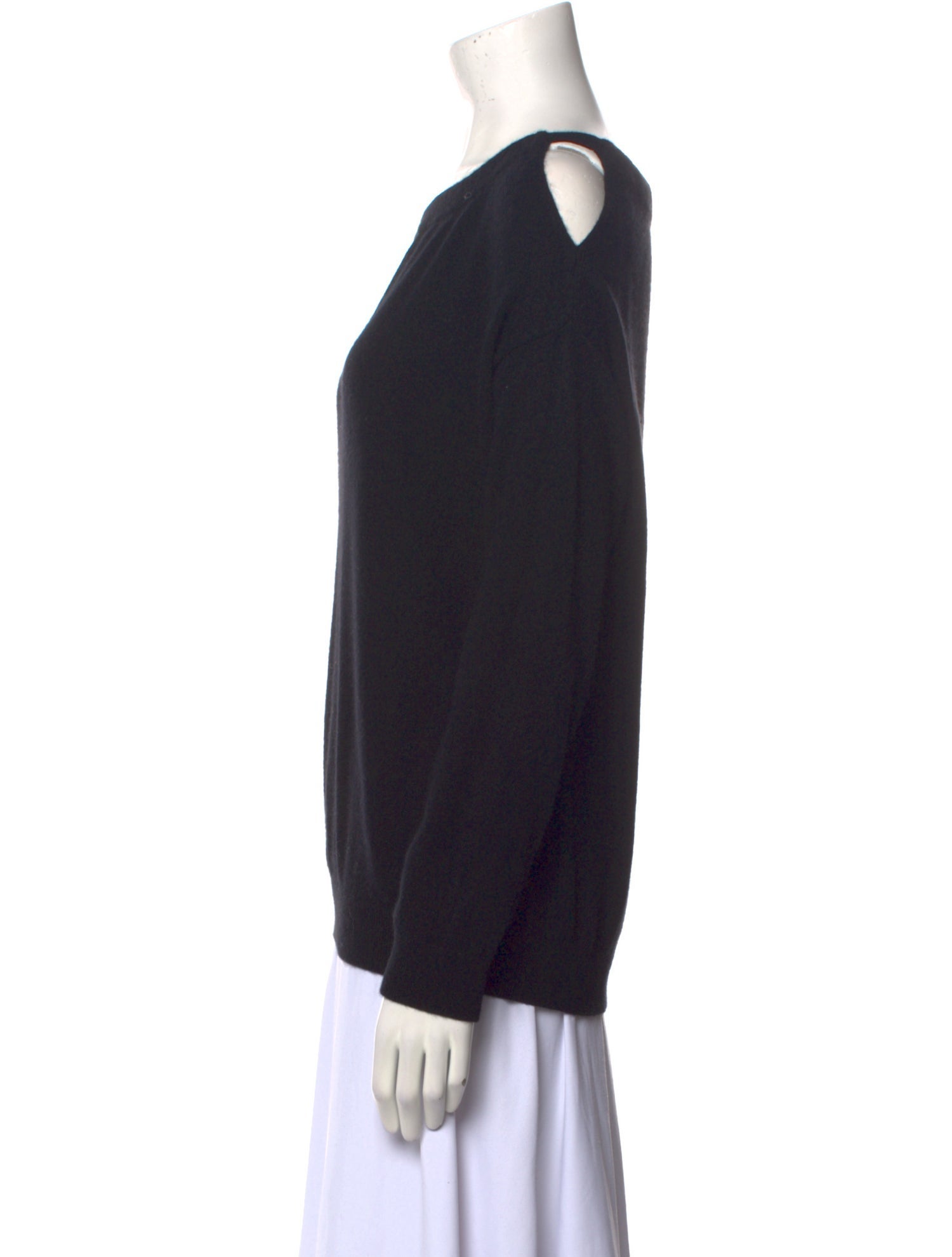 Vince Cashmere Bateau Neckline Sweater