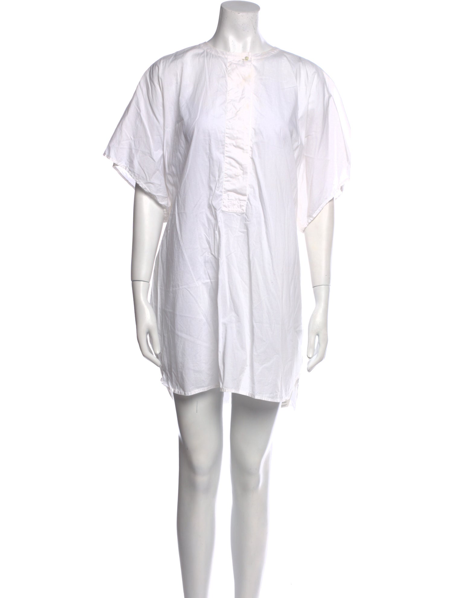 Vince Crew Neck Mini Dress