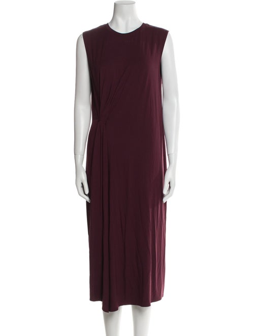 Vince Crew Neck Midi Length Dress