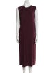 Vince Crew Neck Midi Length Dress