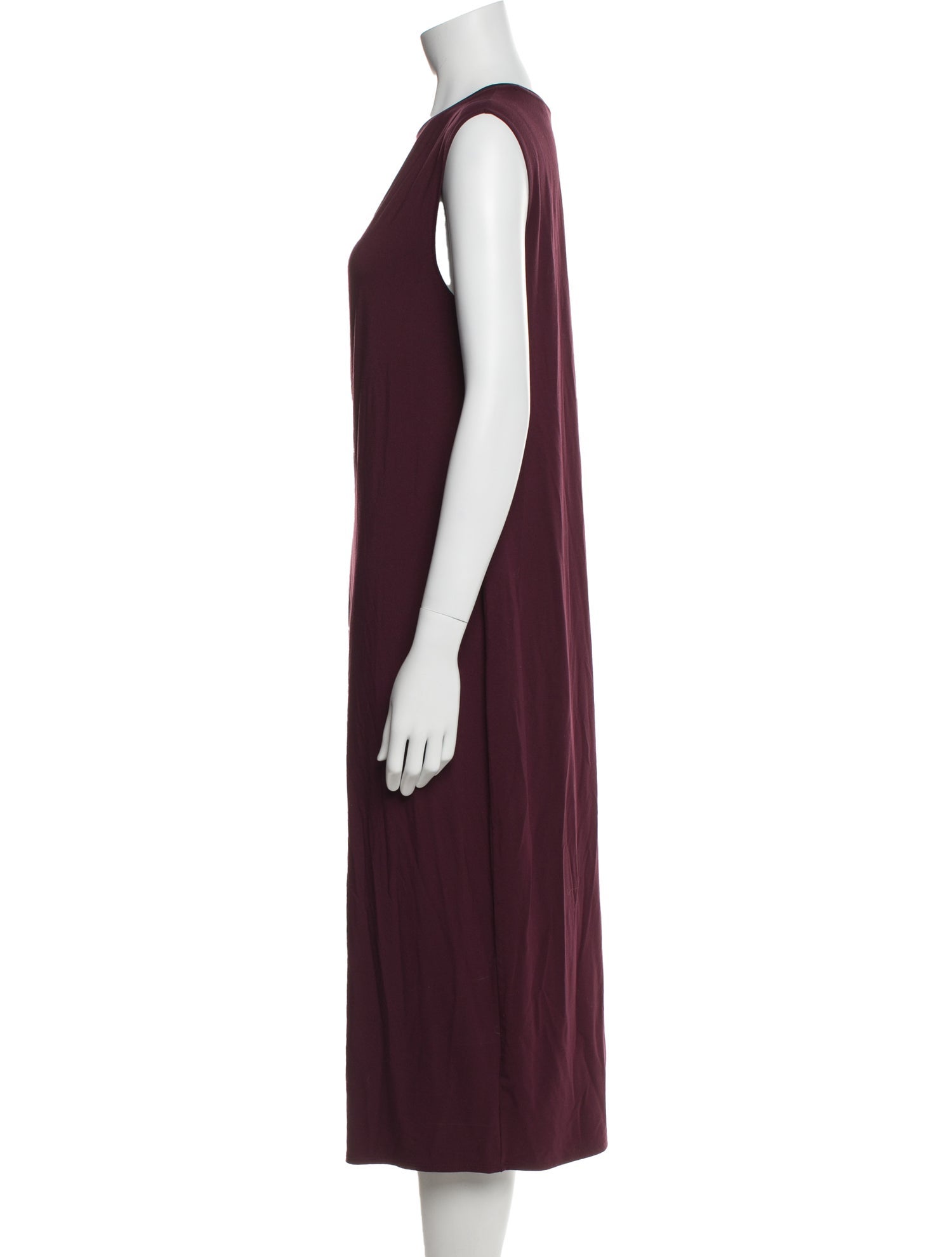 Vince Crew Neck Midi Length Dress