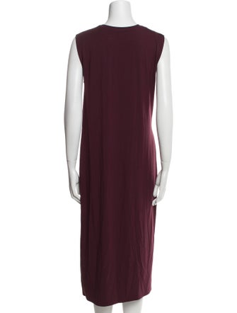 Vince Crew Neck Midi Length Dress