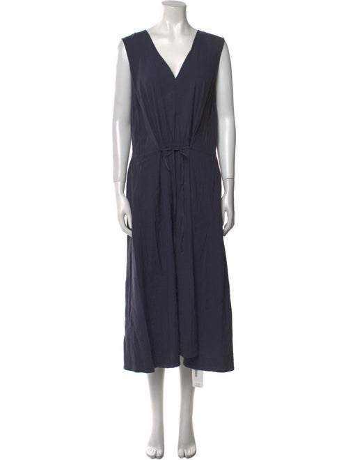 Vince V-Neck Long Dress