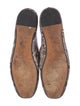 Vince Leather Animal Print Loafers