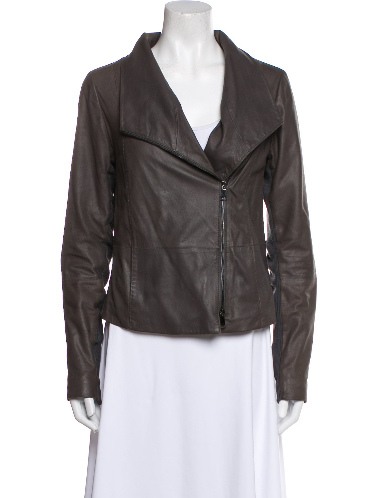 Vince Leather Biker Jacket