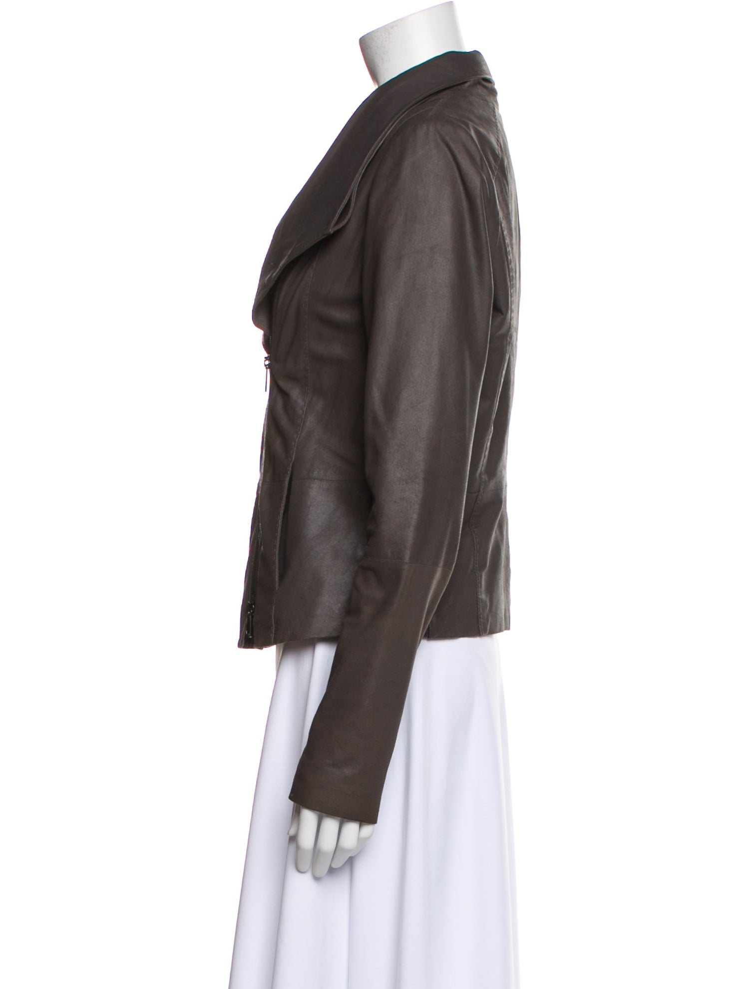 Vince Leather Biker Jacket