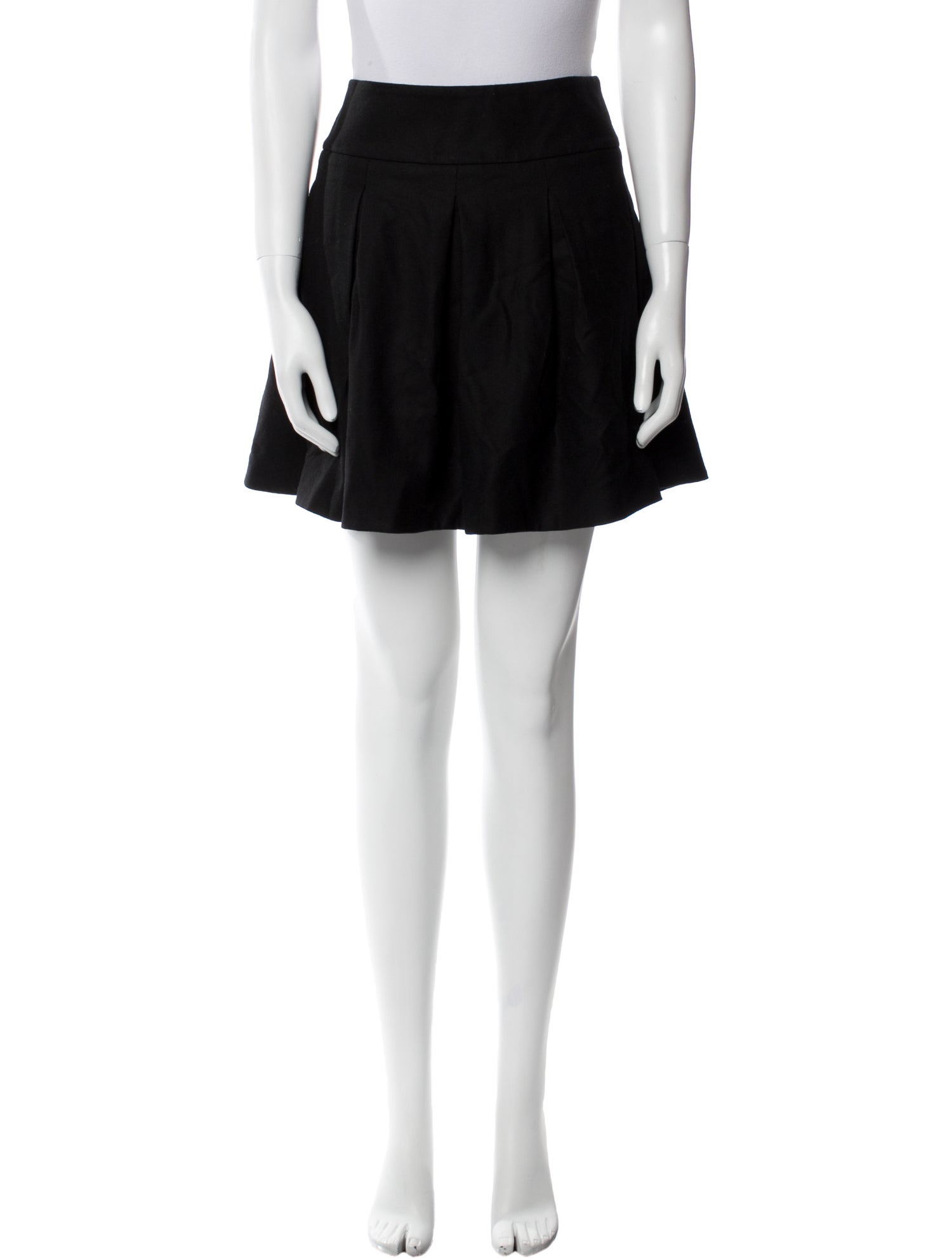 Vince Virgin Wool Knee-Length Skirt