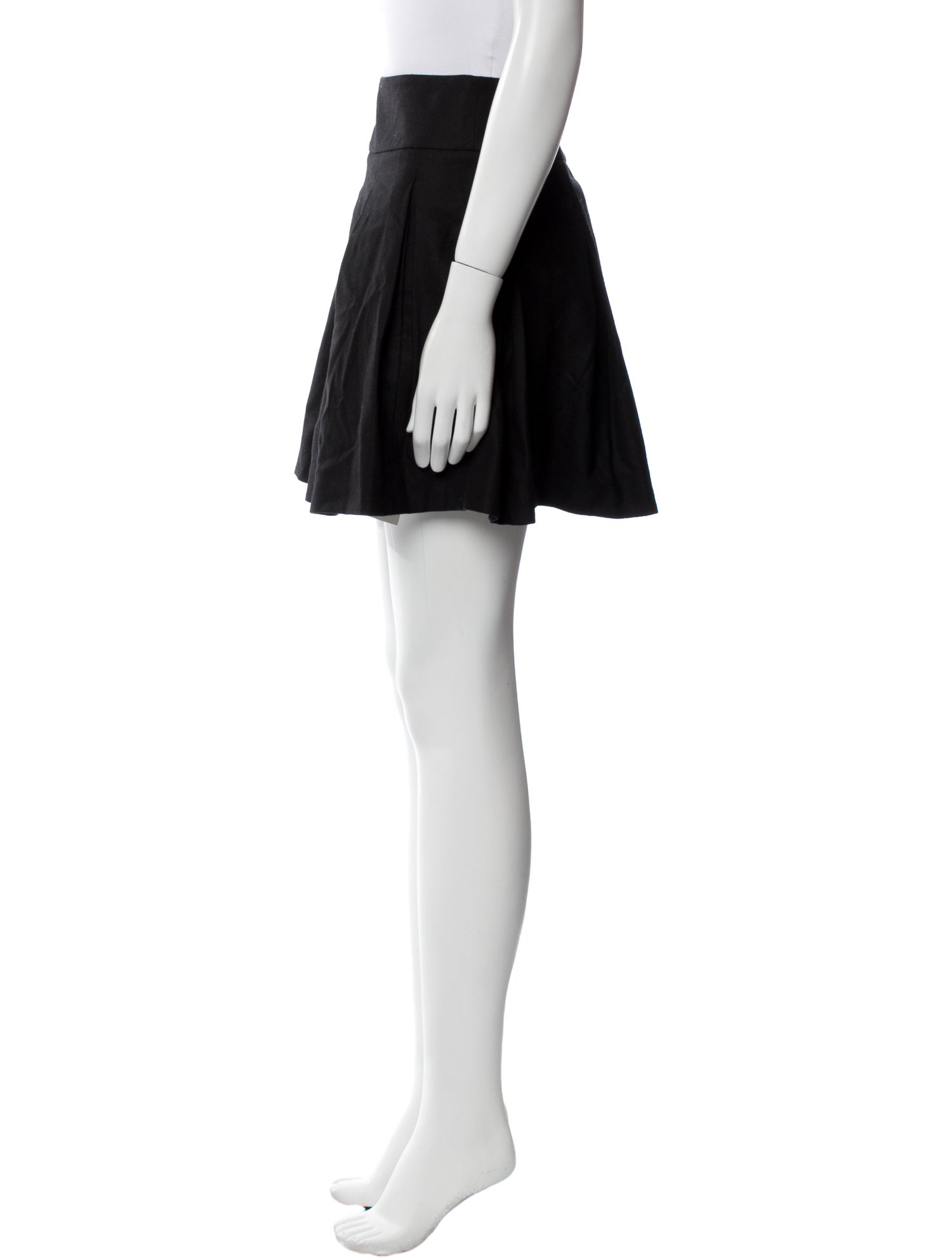 Vince Virgin Wool Knee-Length Skirt