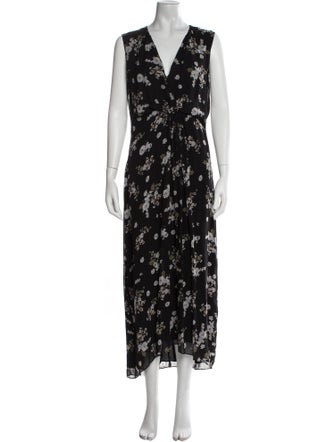 Vince Silk Long Dress