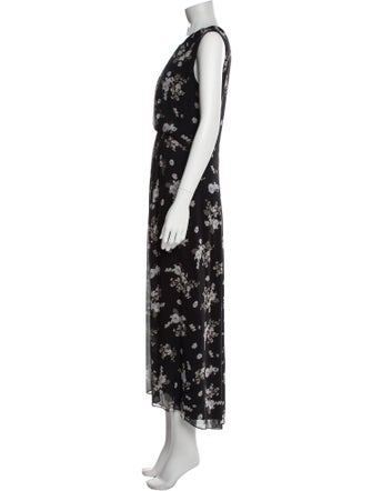 Vince Silk Long Dress