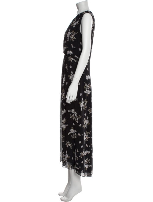 Vince Silk Long Dress