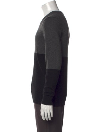 Vince Cashmere Colorblock Pattern Pullover