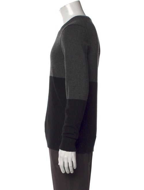 Vince Cashmere Colorblock Pattern Pullover