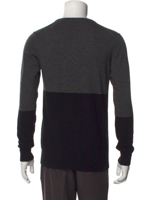 Vince Cashmere Colorblock Pattern Pullover