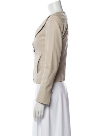 Vince Leather Biker Jacket