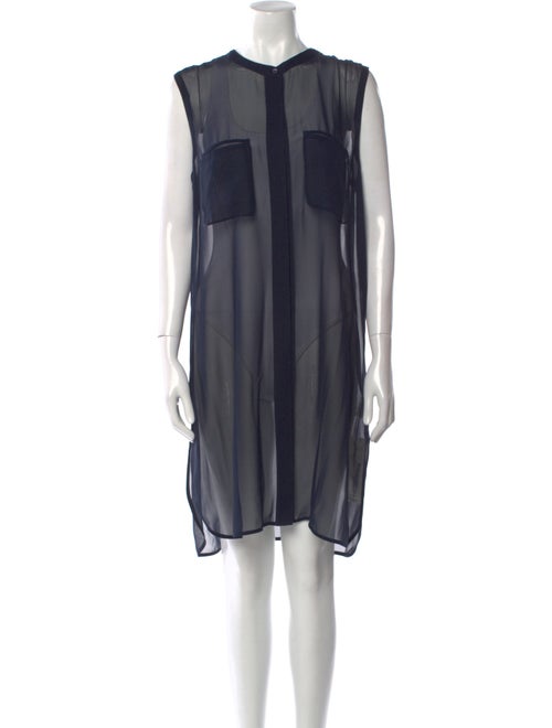 Vince Silk Mini Dress