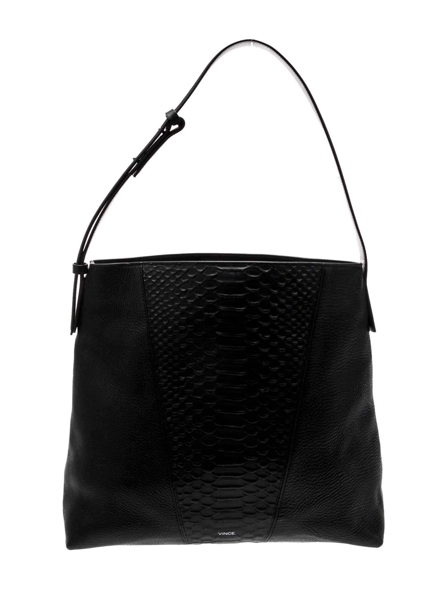 Vince Leather Messenger Bag