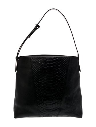 Vince Leather Messenger Bag