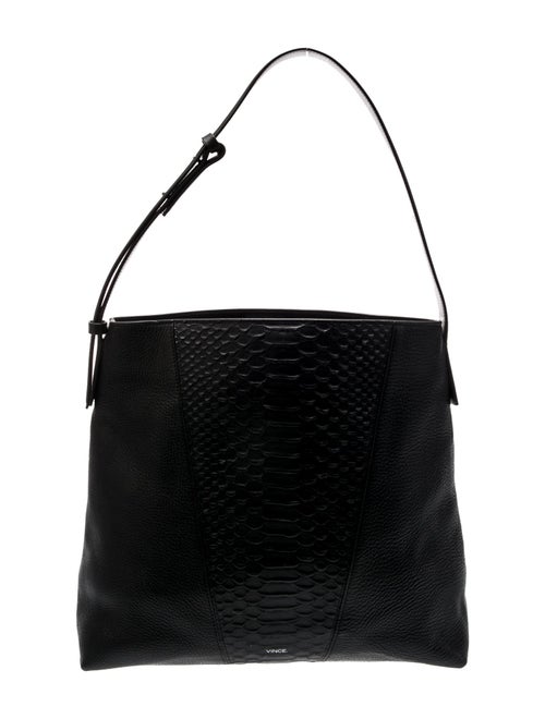 Vince Leather Messenger Bag