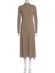 Vince Turtleneck Long Dress