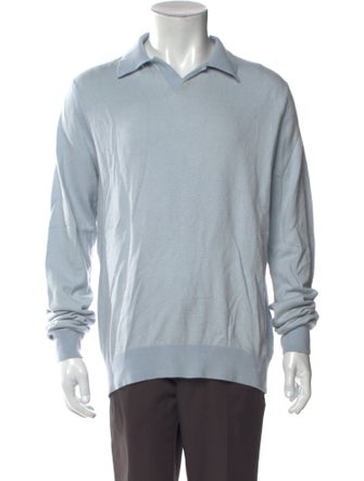Vince Crew Neck Long Sleeve Polo Sweater