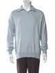 Vince Crew Neck Long Sleeve Polo Sweater